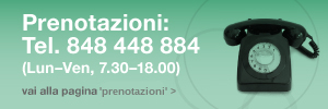 Prenotazioni tel. 848.448.884