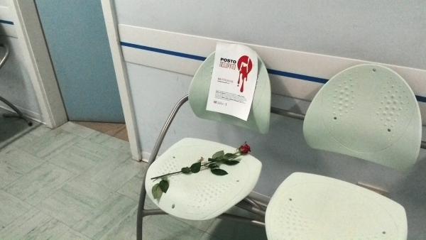 Foto area attesa ambulatori ostetricia/ginecologia