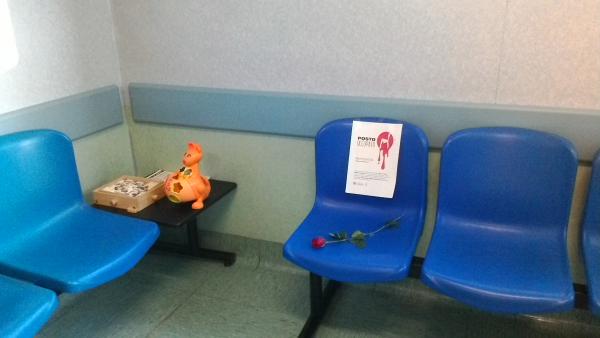 Foto  sala  attesa P.S. Pediatrico